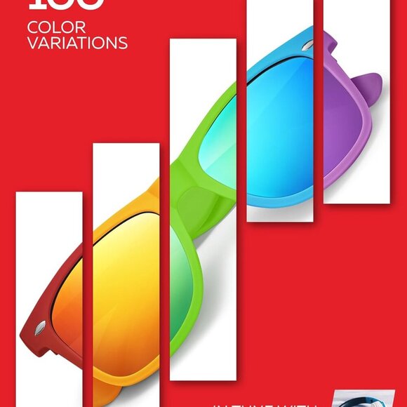 Polarized Sunglasses UVA UVB Protection Unisex Classic Retro Fashion - Picture 6 of 6